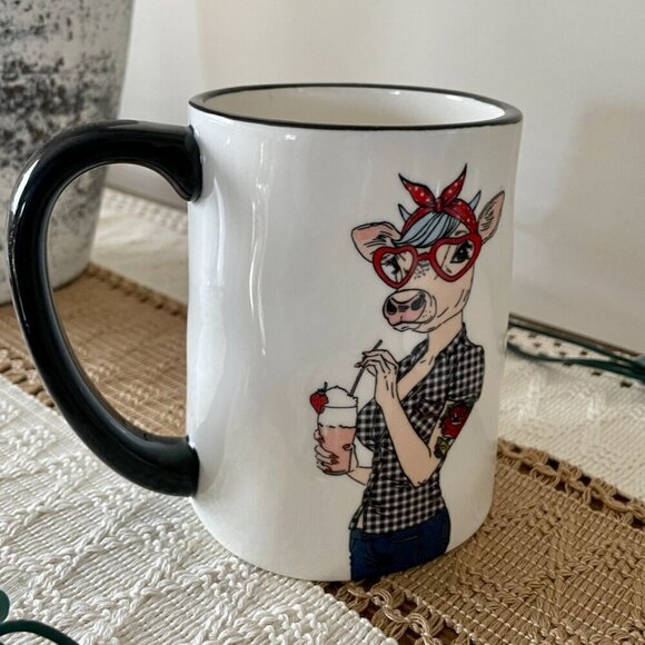 Signatures Housewares Stoneware Hipster Animal Mug - Picture 2 of 7